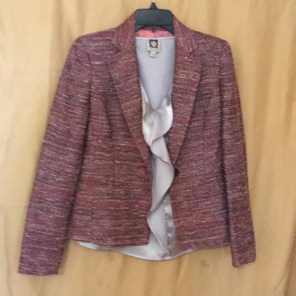 Jacket with blouse